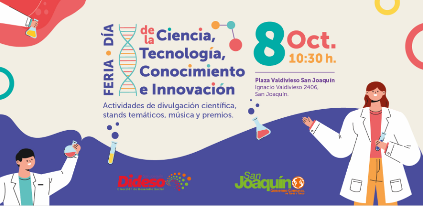 UTEM celebra Día de la Ciencia este domingo 8 de octubre en San Joaquín